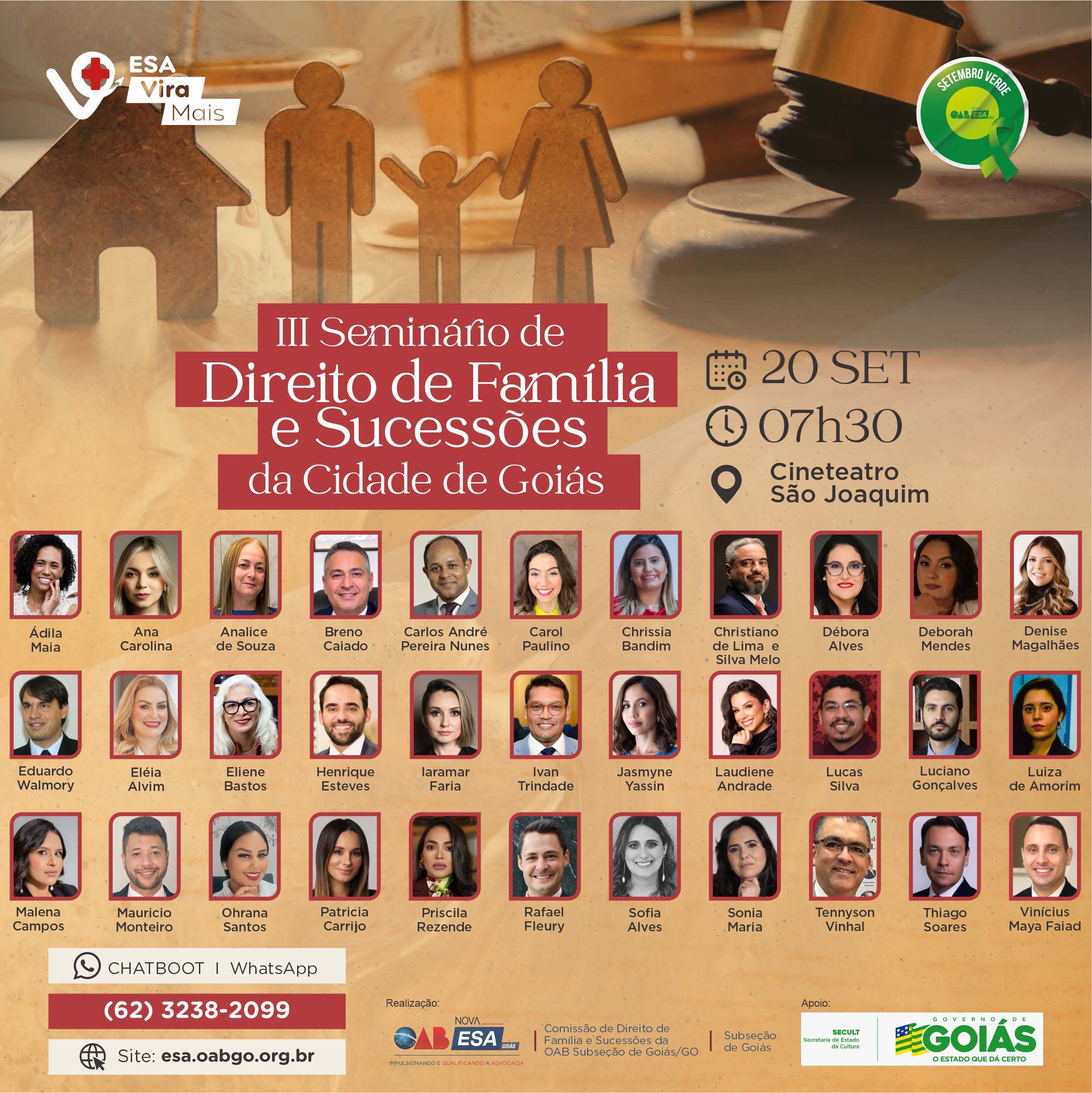 III Seminrio de Direito de Famlia e Sucesses da Cidade de Gois