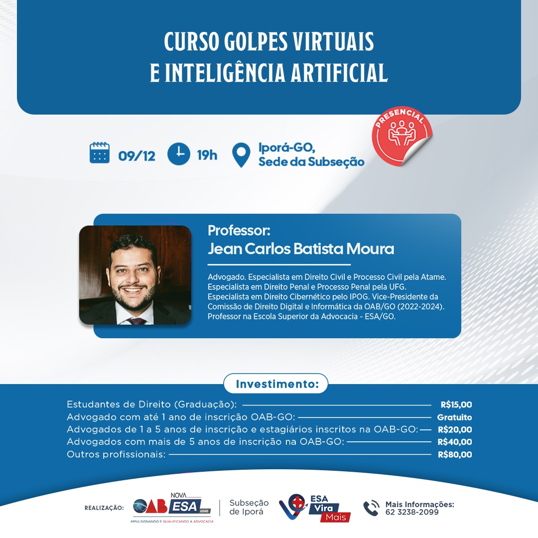 Curso Golpes Virtuais e Inteligncia Artificial-Ipor