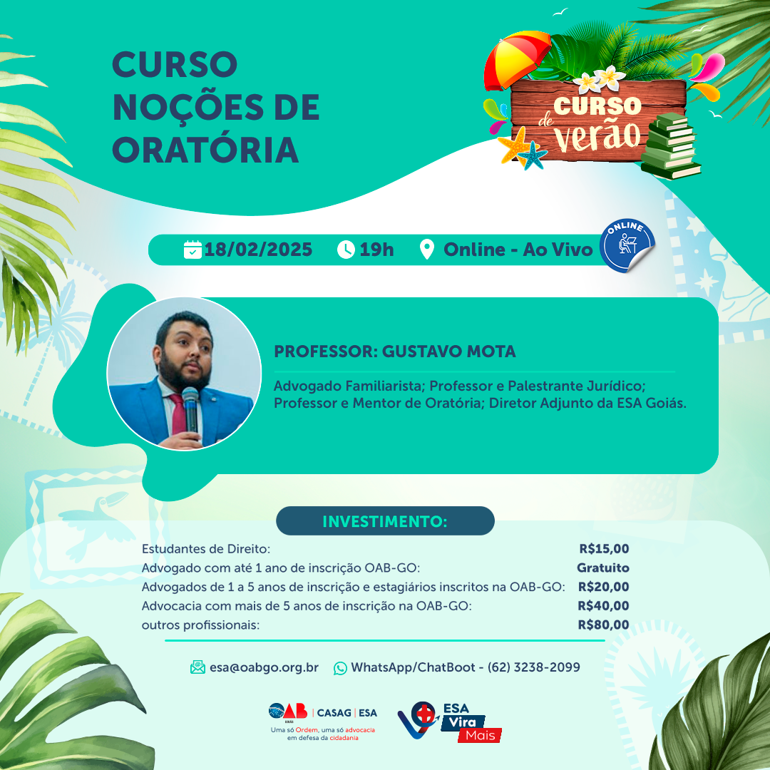 Curso: Noes de Oratria