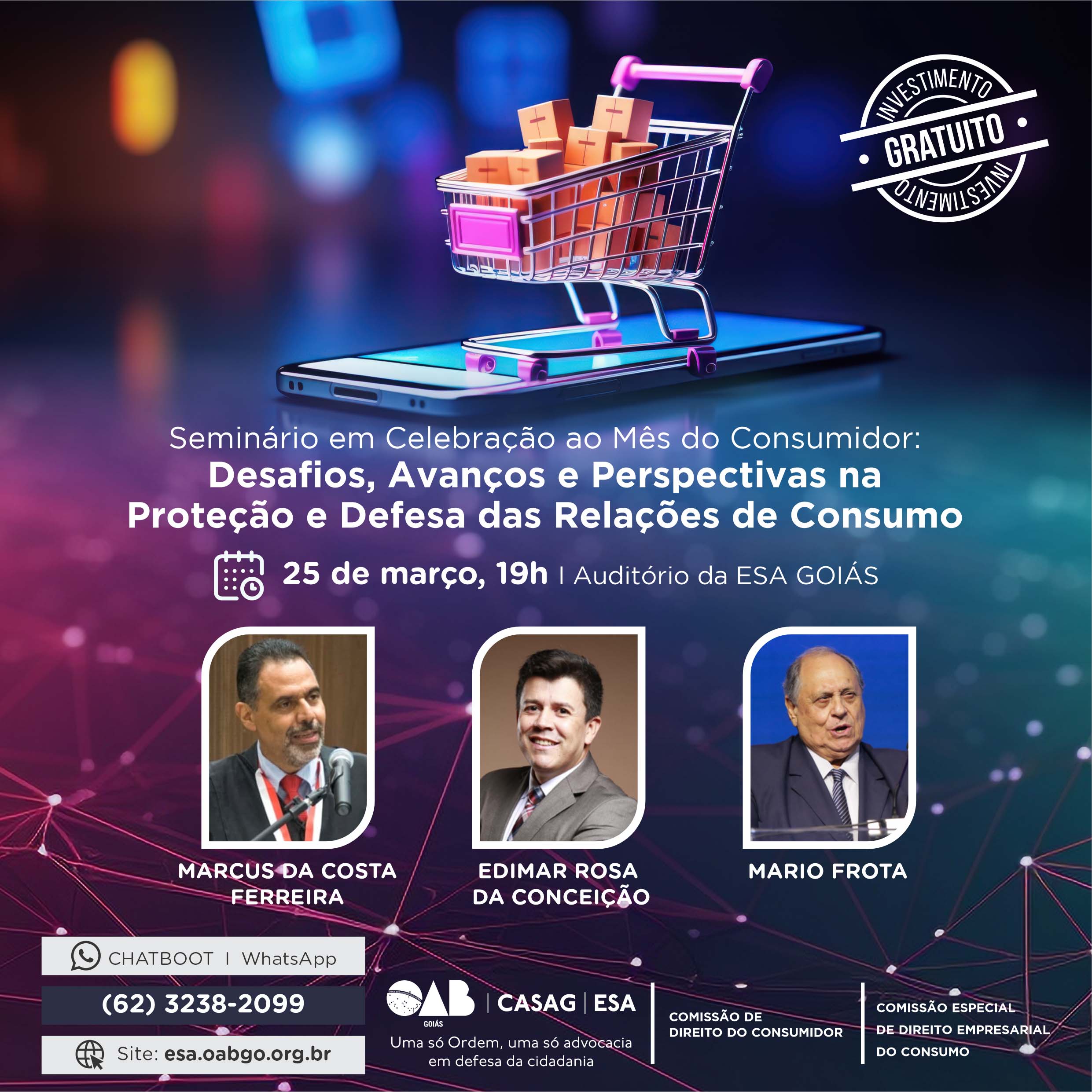 Seminrio em Celebrao ao Ms do Consumidor: Desafios, Avanos e Perspectivas na Proteo e Defesa das Relaes de Consumo