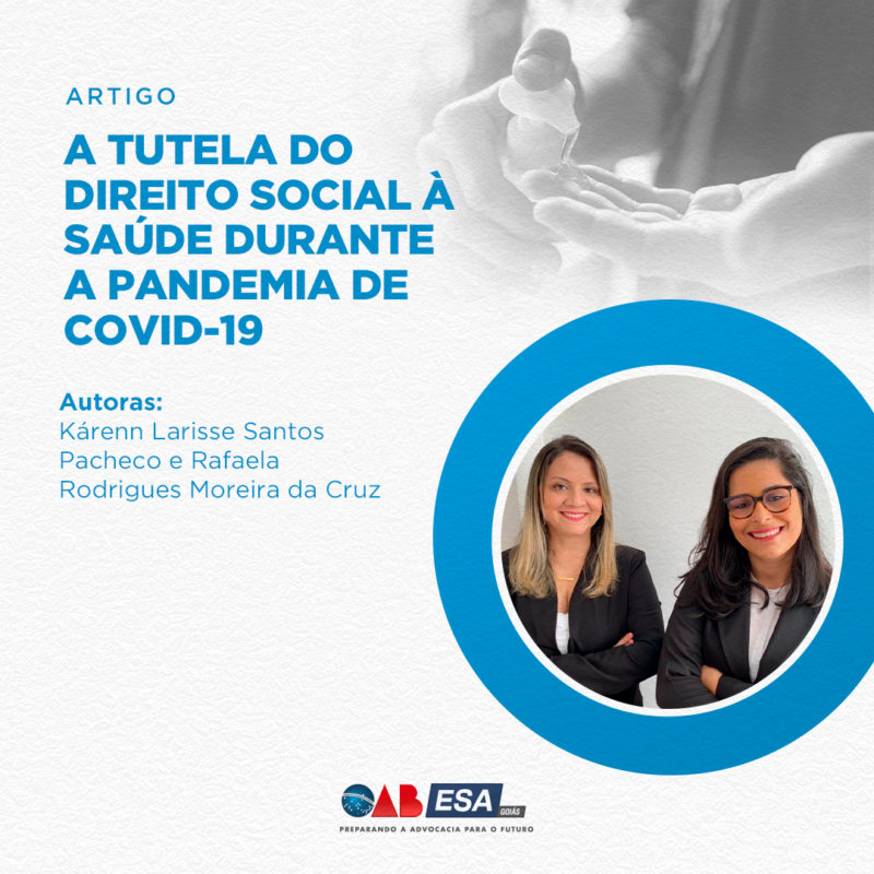 A TUTELA DO DIREITO SOCIAL À SAÚDE DURANTE A PANDEMIA DE COVID-19