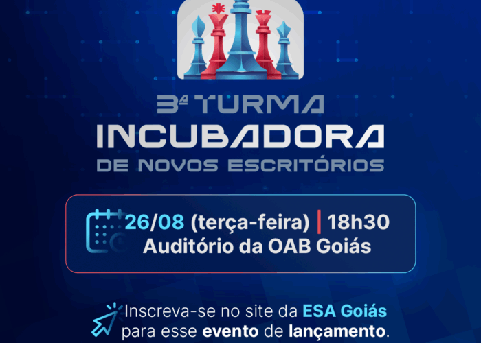 Lançamento 3ª Turma da Incubadora de Novos Escritórios