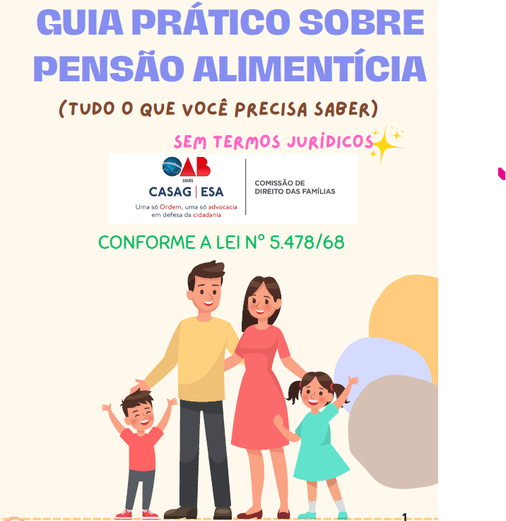 GUIA PRÁTICO SOBRE PENSÃO ALIMENTÍCIA – CDF